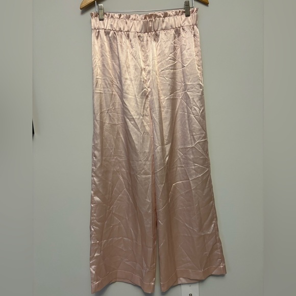 Bolongaro Trevor silky pink 2pc pajama set | M - Picture 6 of 8